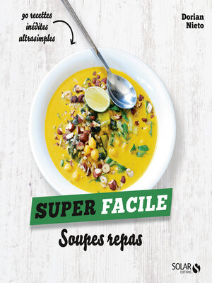cover image of Soupes repas--super facile